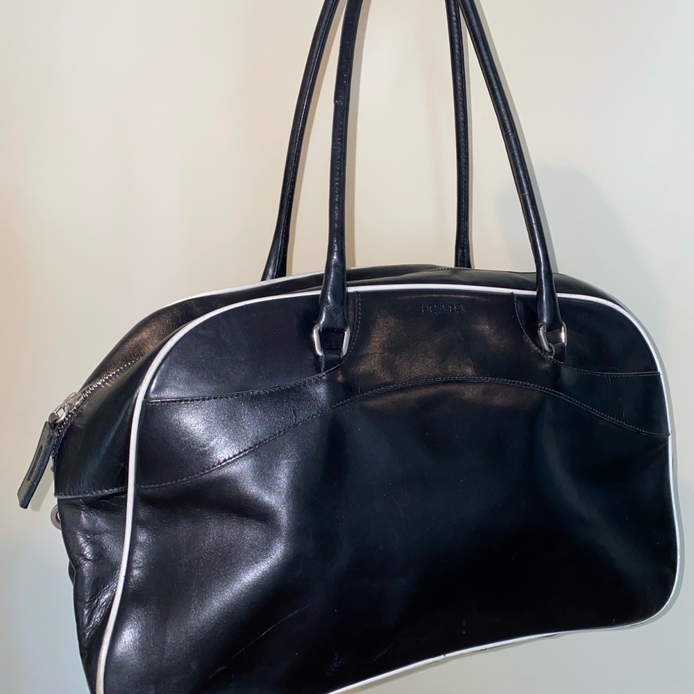 Vintage Prada Bowling Bag